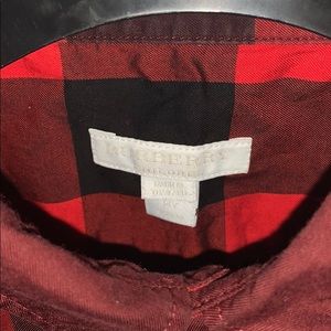Burberry Shirts & Tops - Red Checkered Burberry Shirt! Burberry Shirts & Tops - Red Checkered Burberry Shirt!